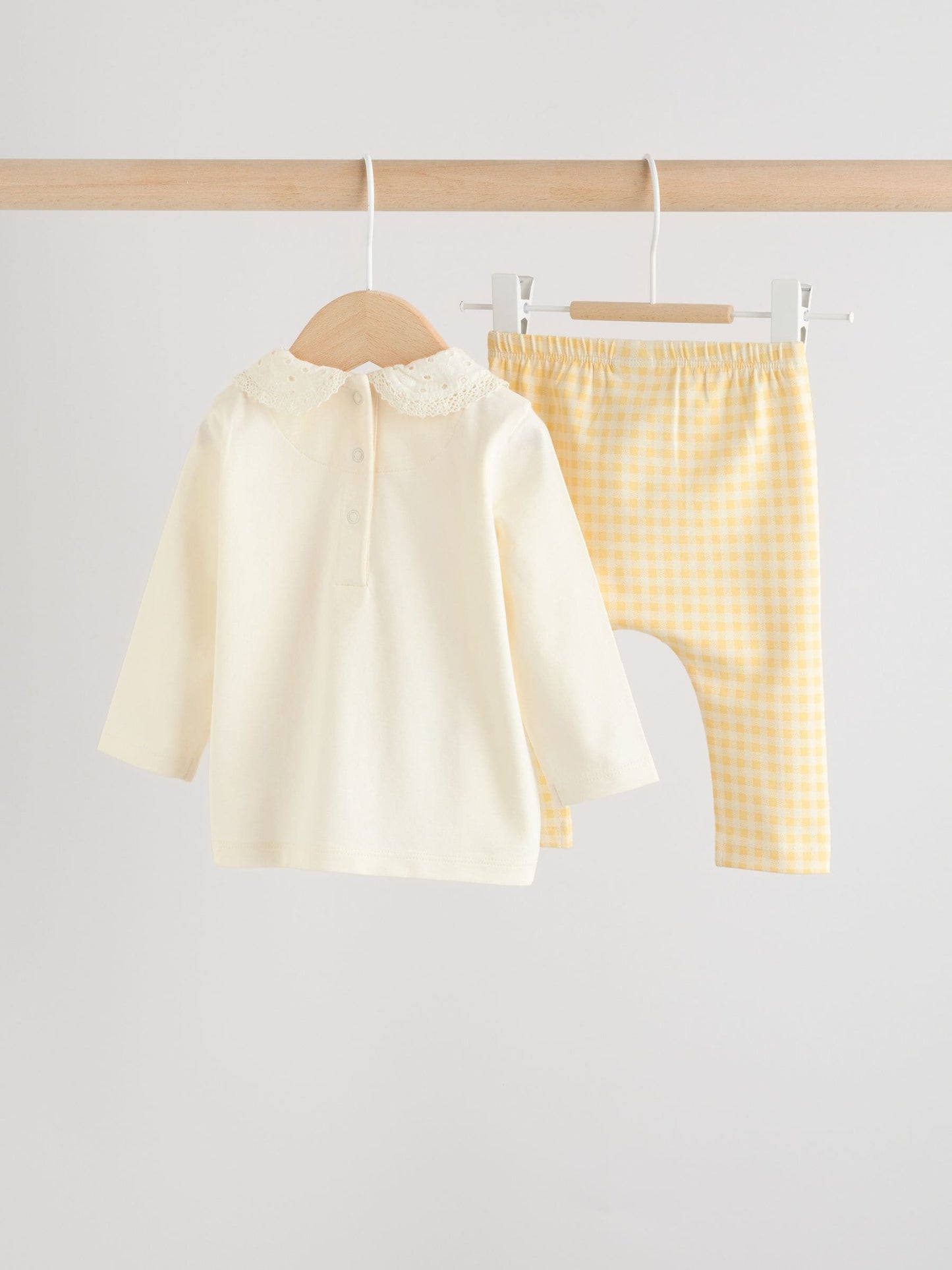 Ecru Fairy Mouse Long Sleeve Top and Legging Baby 2 Piece Set (0mths-2yrs) image 7
