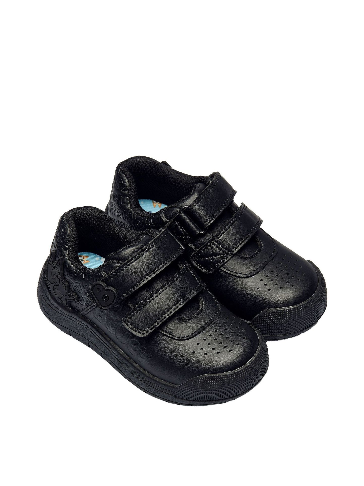 Character Black Bluey And Bingo School Shoes image 2