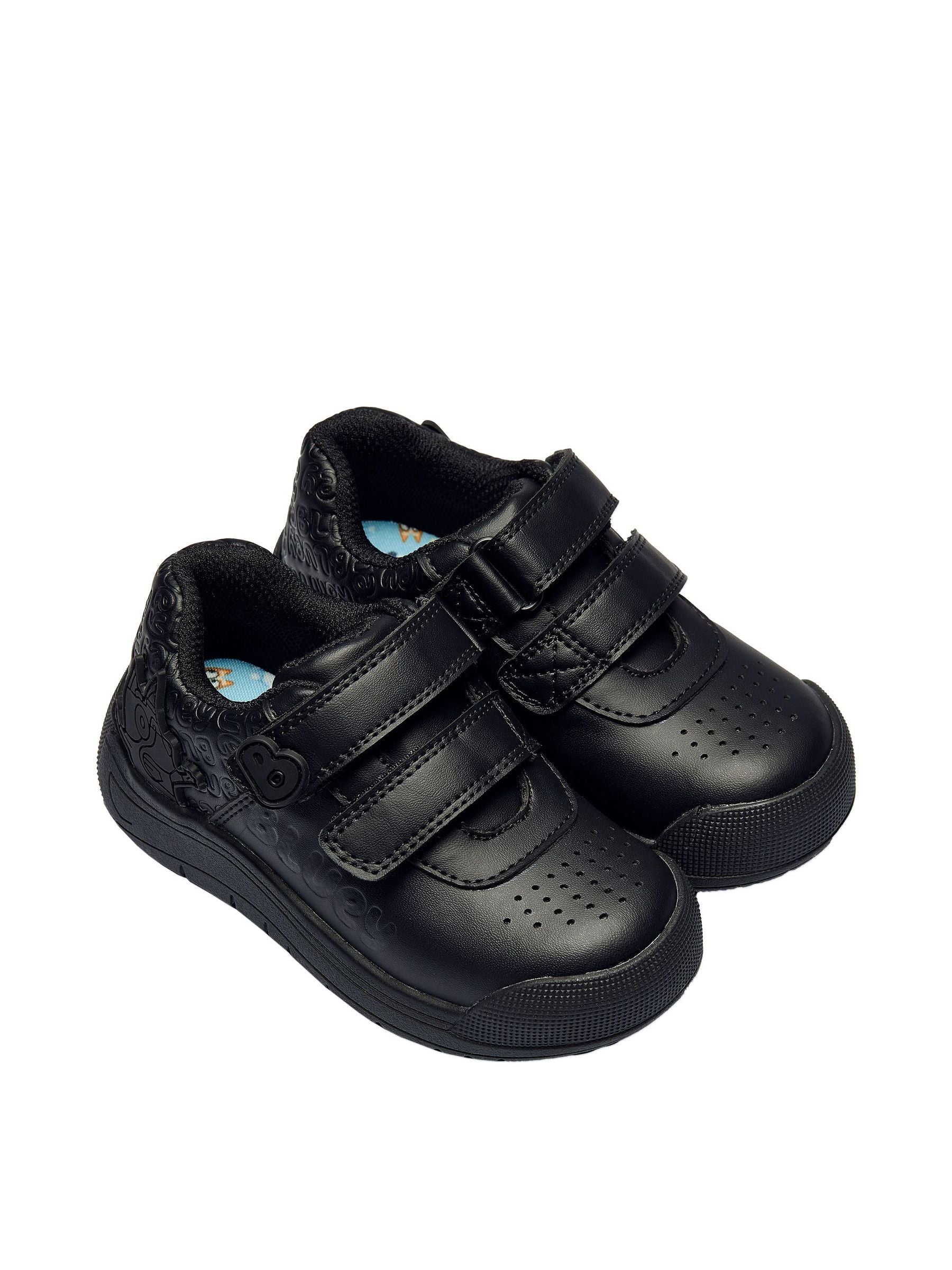 Character Black Bluey And Bingo School Shoes image 2