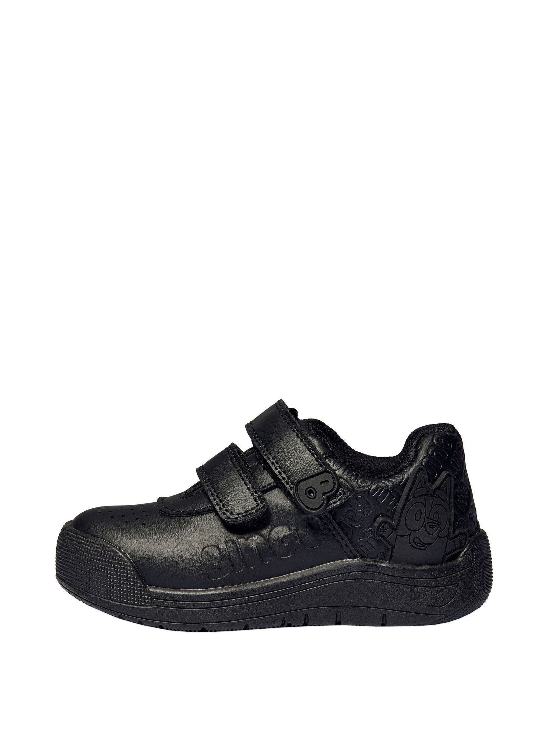 Character Black Bluey And Bingo School Shoes image 3