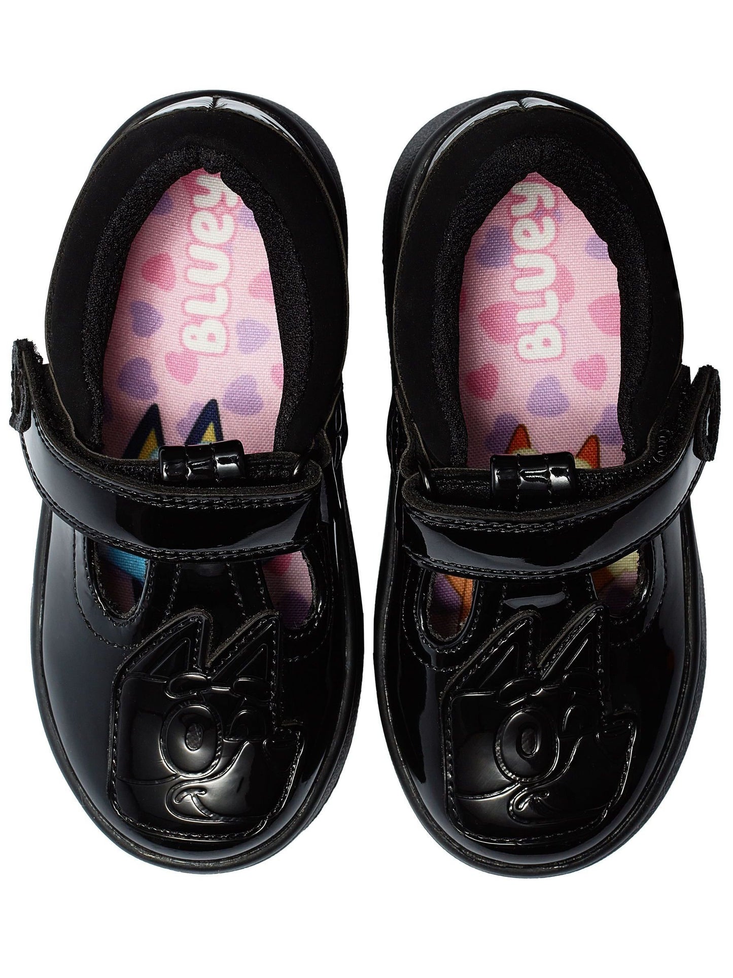 Character Black Bluey And Bingo School Shoes image 5