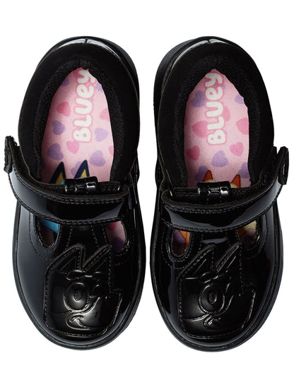 Character Black Bluey And Bingo School Shoes image 5