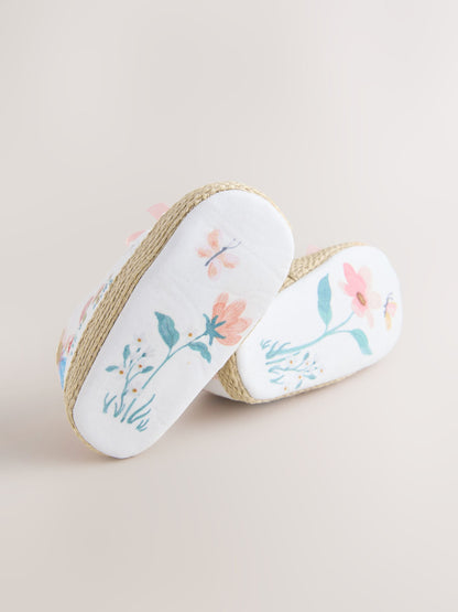 White/Pink Character Baby High Top Trainers (0-24mths) image 4