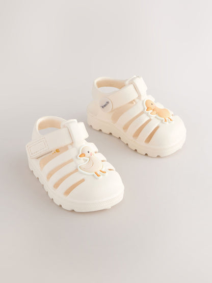 Neutral Ducks EVA Fisherman Sandals (0-24mths) image 1