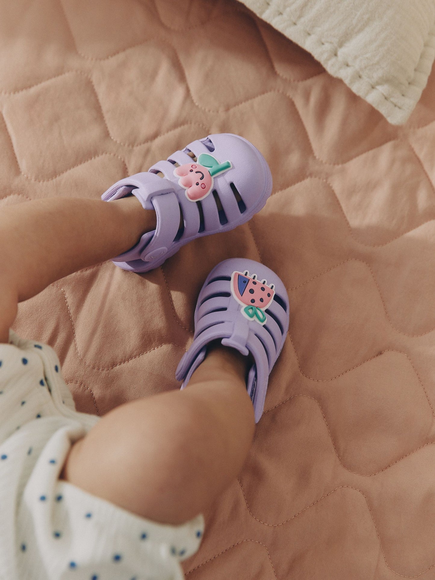 Lilac Purple Character EVA Fisherman Sandals (0-24mths) image 2