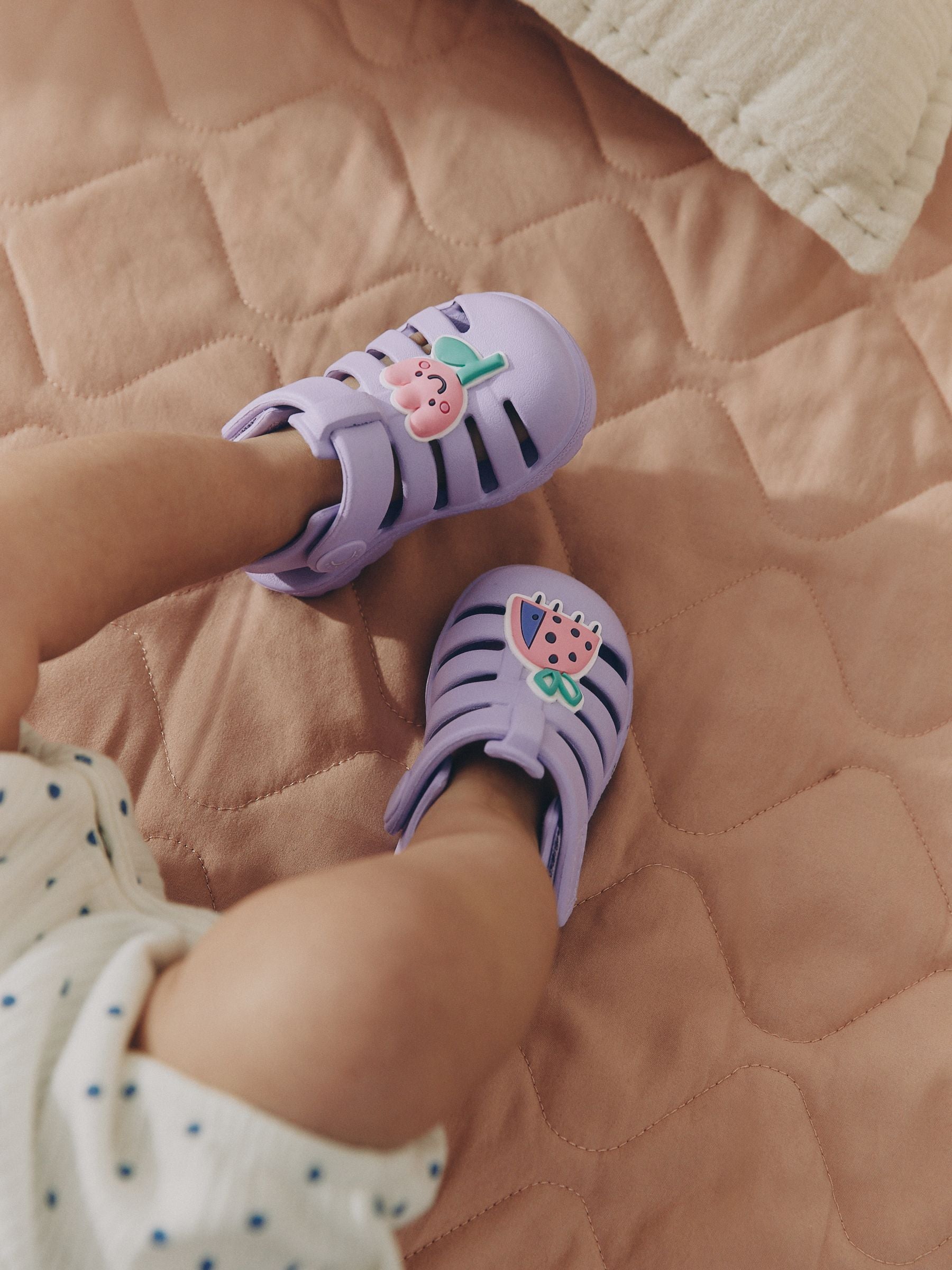 Lilac Purple Character EVA Fisherman Sandals (0-24mths) image 2