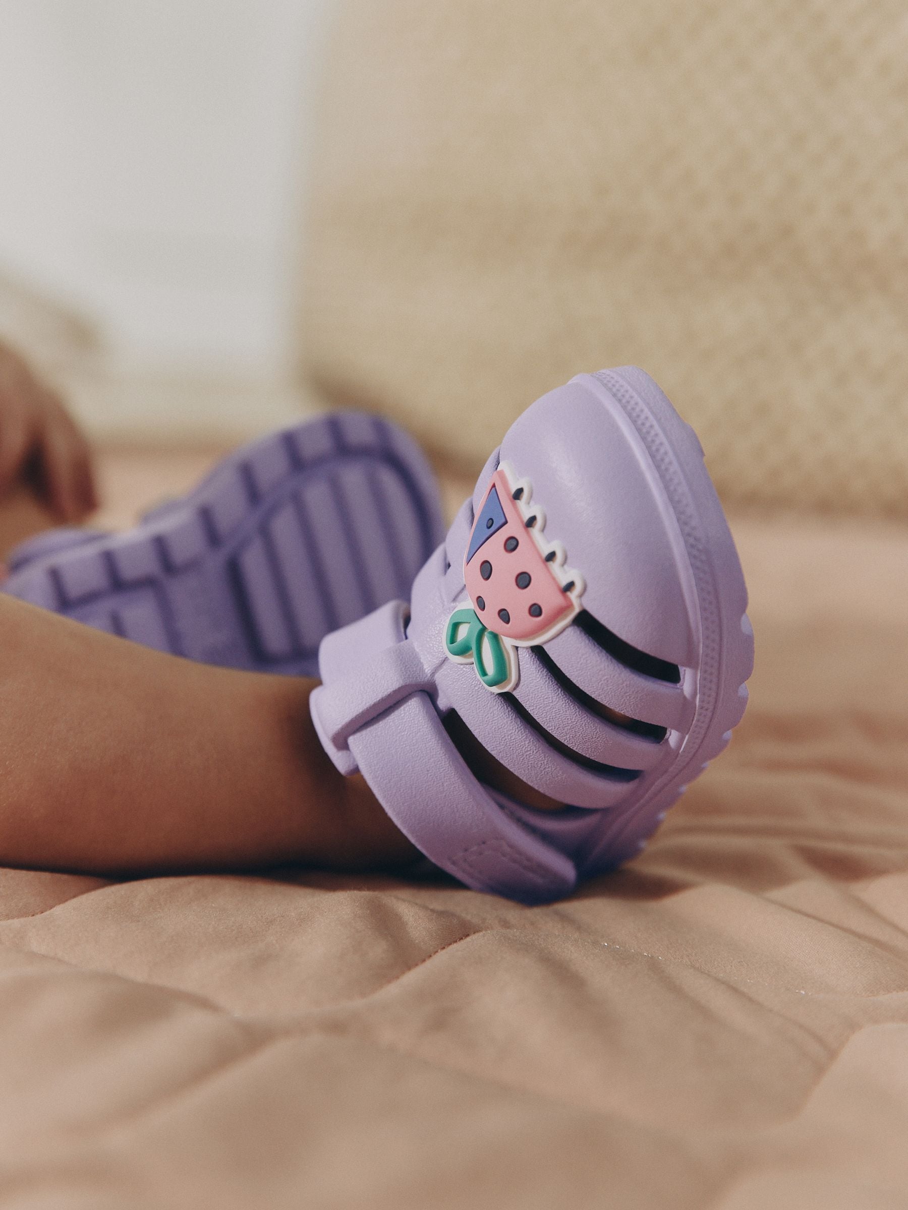 Lilac Purple Character EVA Fisherman Sandals (0-24mths) image 3