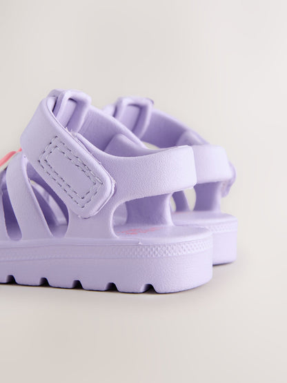 Lilac Purple Character EVA Fisherman Sandals (0-24mths) image 4