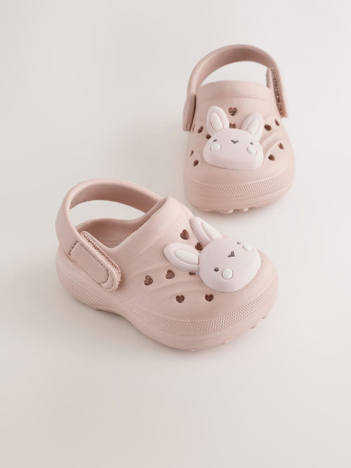 Neutral Bunny Character Baby EVA Clogs (0-24mths) image 1