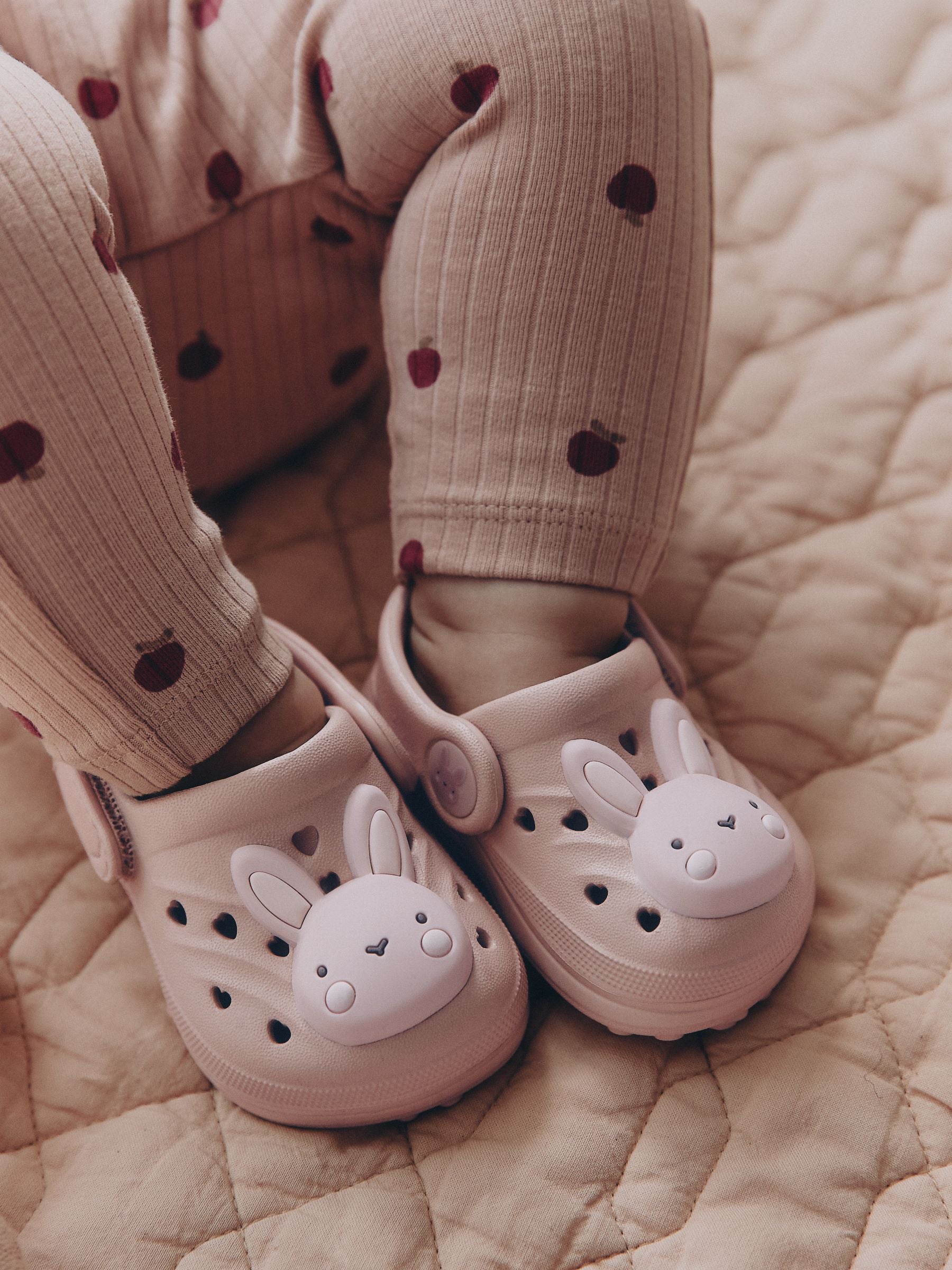 Neutral Bunny Character Baby EVA Clogs (0-24mths) image 2