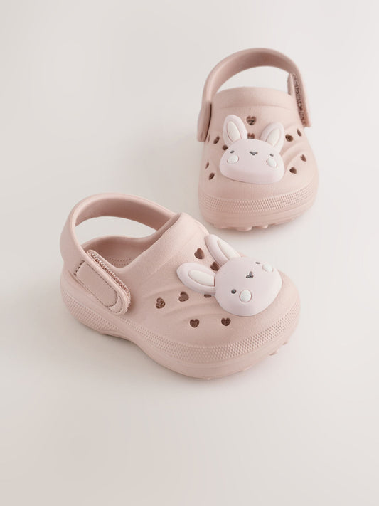 Neutral Bunny Character Baby EVA Clogs (0-24mths) image 1