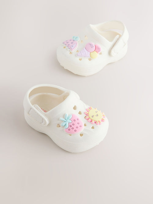 White Character Baby EVA Clogs (0-24mths) image 1