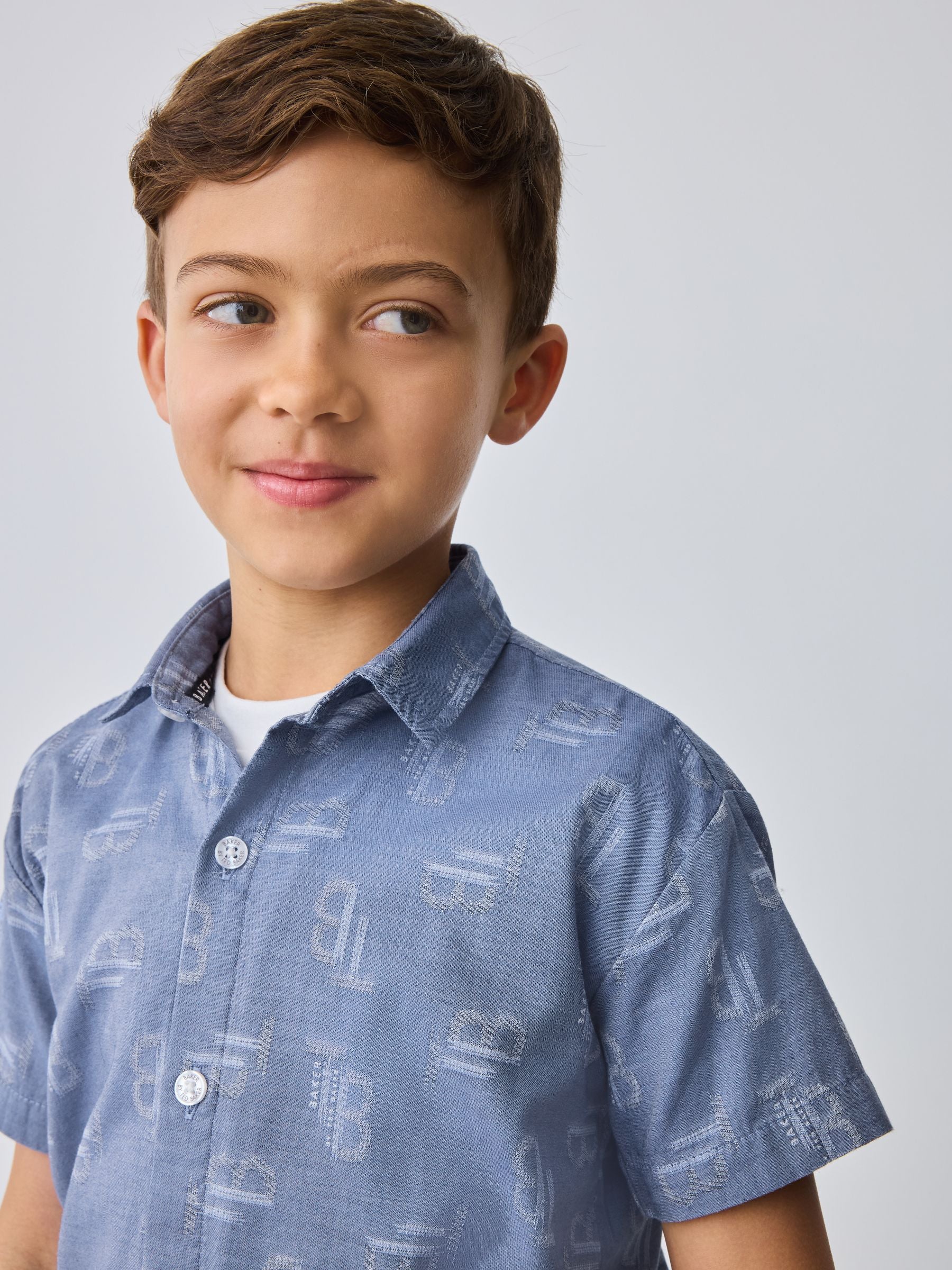 Baker by Ted Baker Chambray Shirt and T-Shirt Set image 5