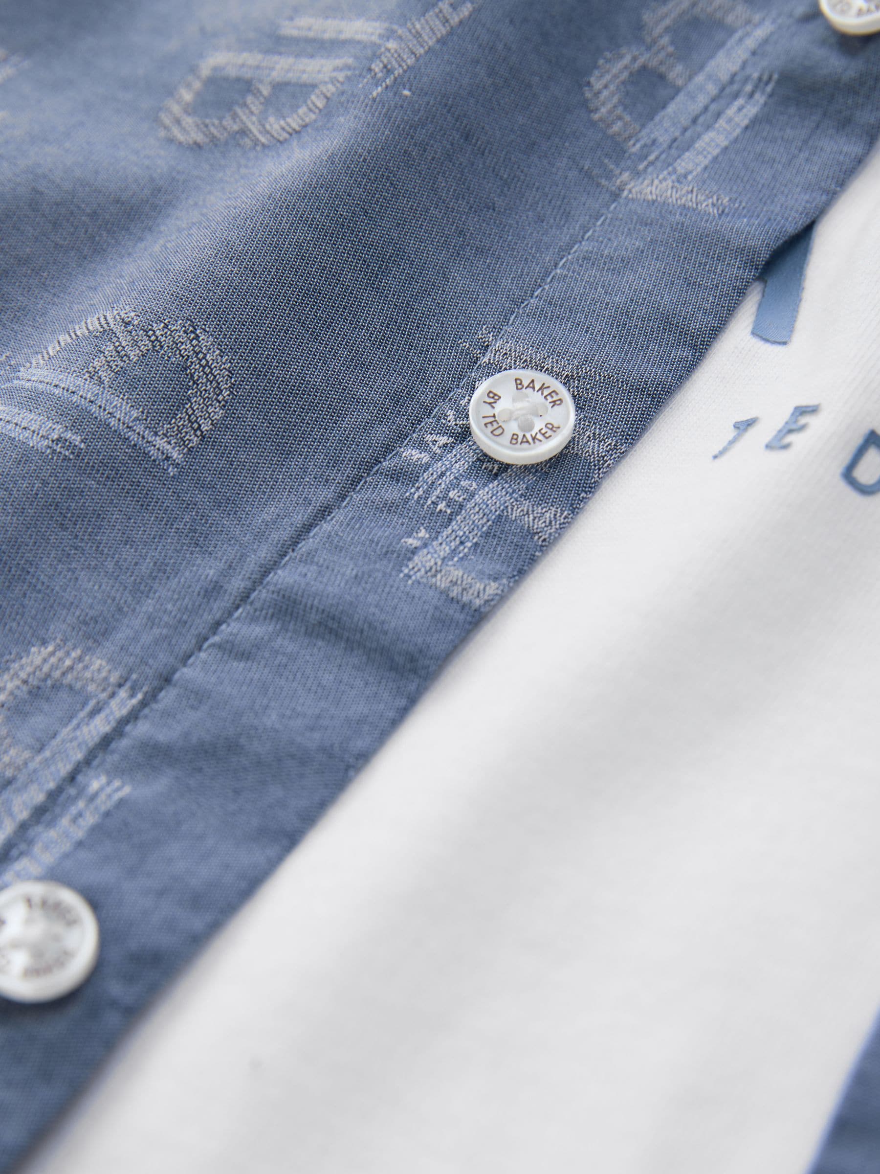 Baker by Ted Baker Chambray Shirt and T-Shirt Set image 11