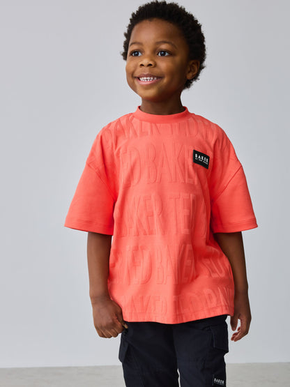 Dsiney Kidz - Baker by Ted Baker Textured T-Shirt image 2