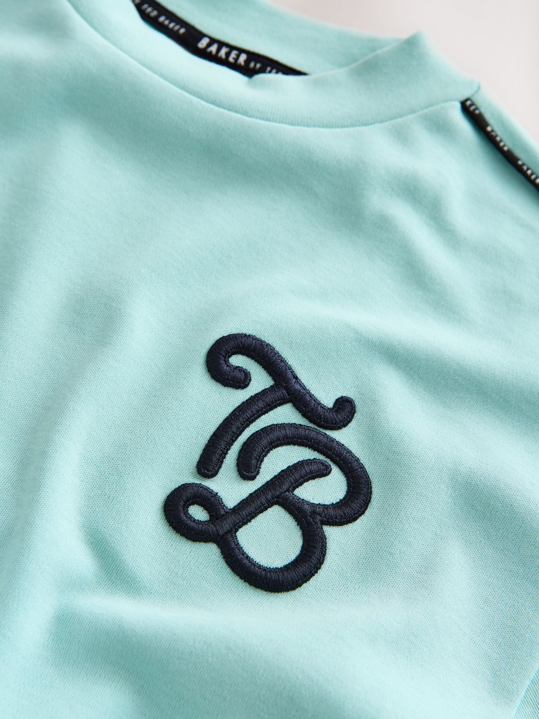 Baker by Ted Baker Green TB Embroidery T-Shirt image 3