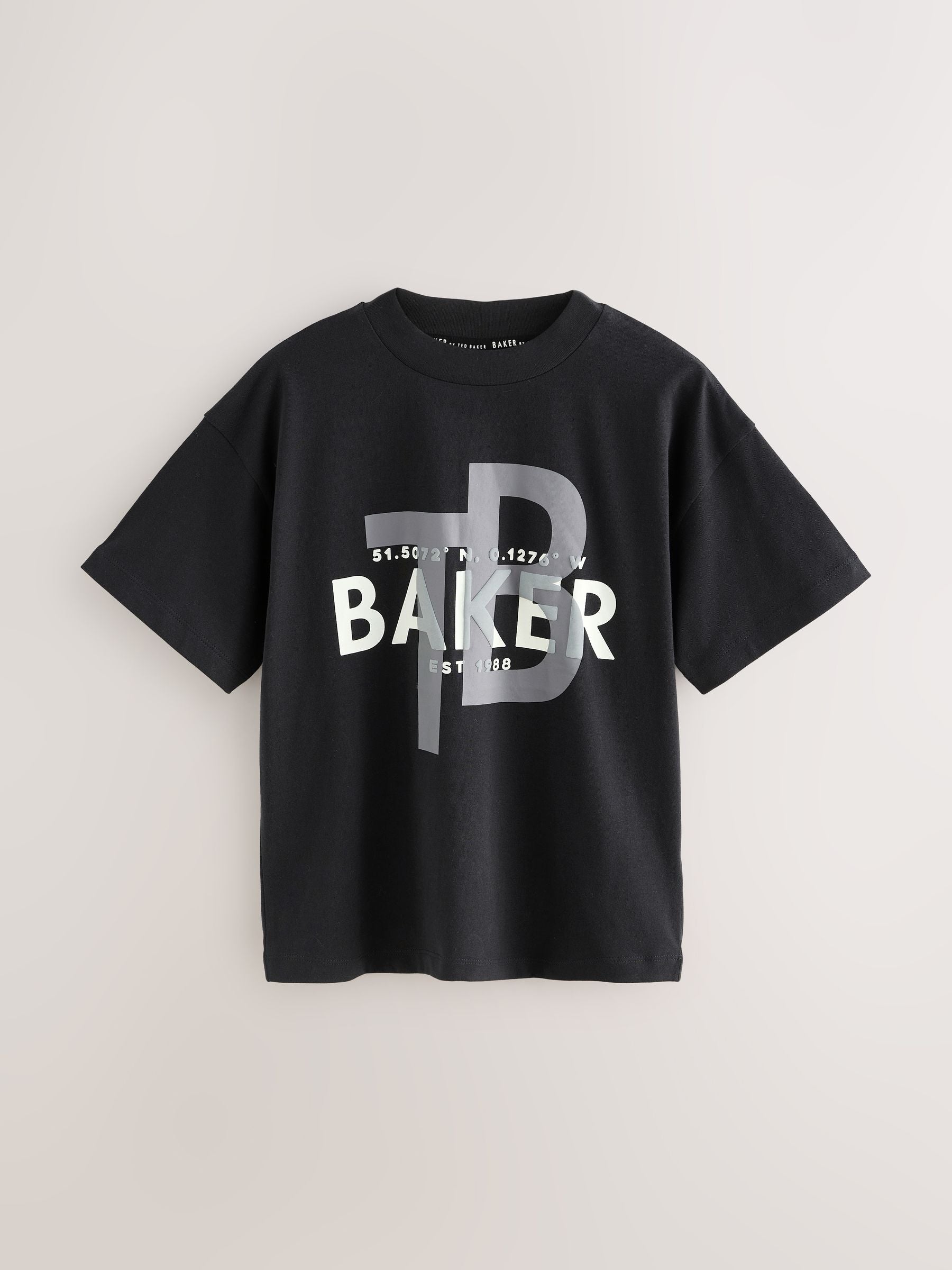 Baker by Ted Baker Oversized Graphic T-Shirt image 5