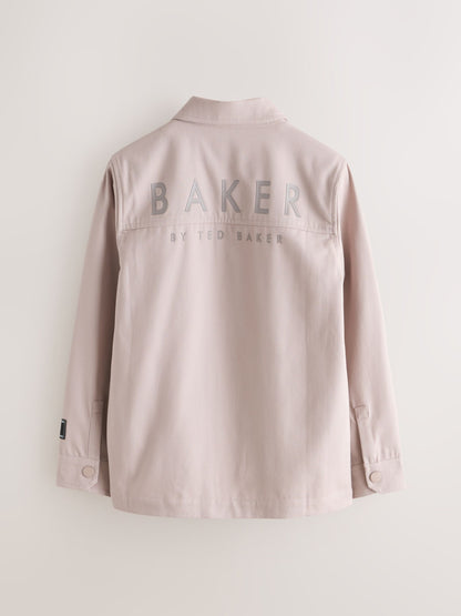Dsiney Kidz - Baker by Ted Baker Stone Shacket and T-Shirt Set image 10