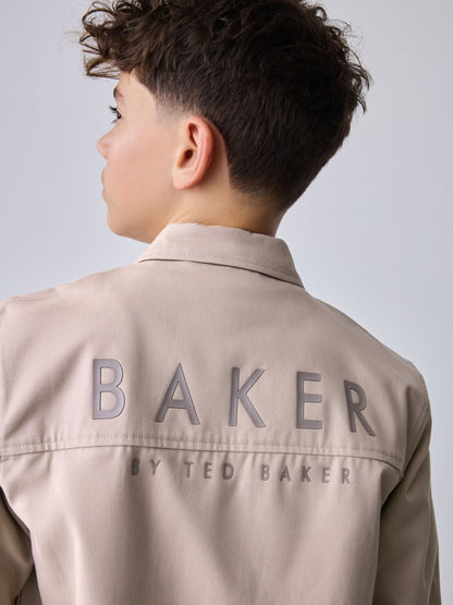 Dsiney Kidz - Baker by Ted Baker Stone Shacket and T-Shirt Set image 5