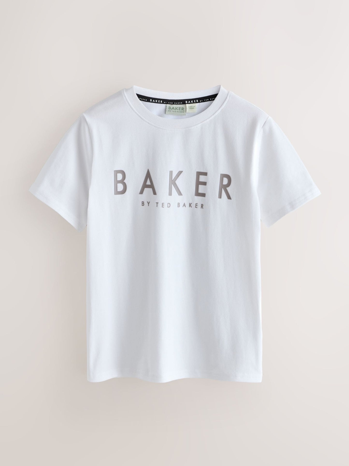 Baker by Ted Baker Stone Shacket and T-Shirt Set image 9