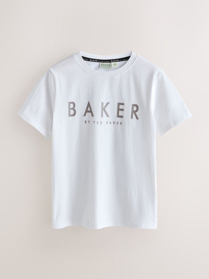 Baker by Ted Baker Stone Shacket and T-Shirt Set image 9