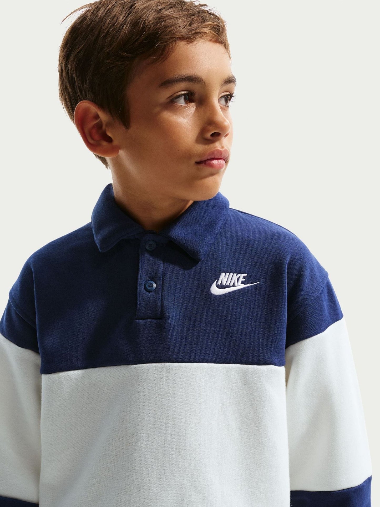 Dsiney Kidz - Nike Midnight Navy Sportswear Club Rugby Shirt image 1