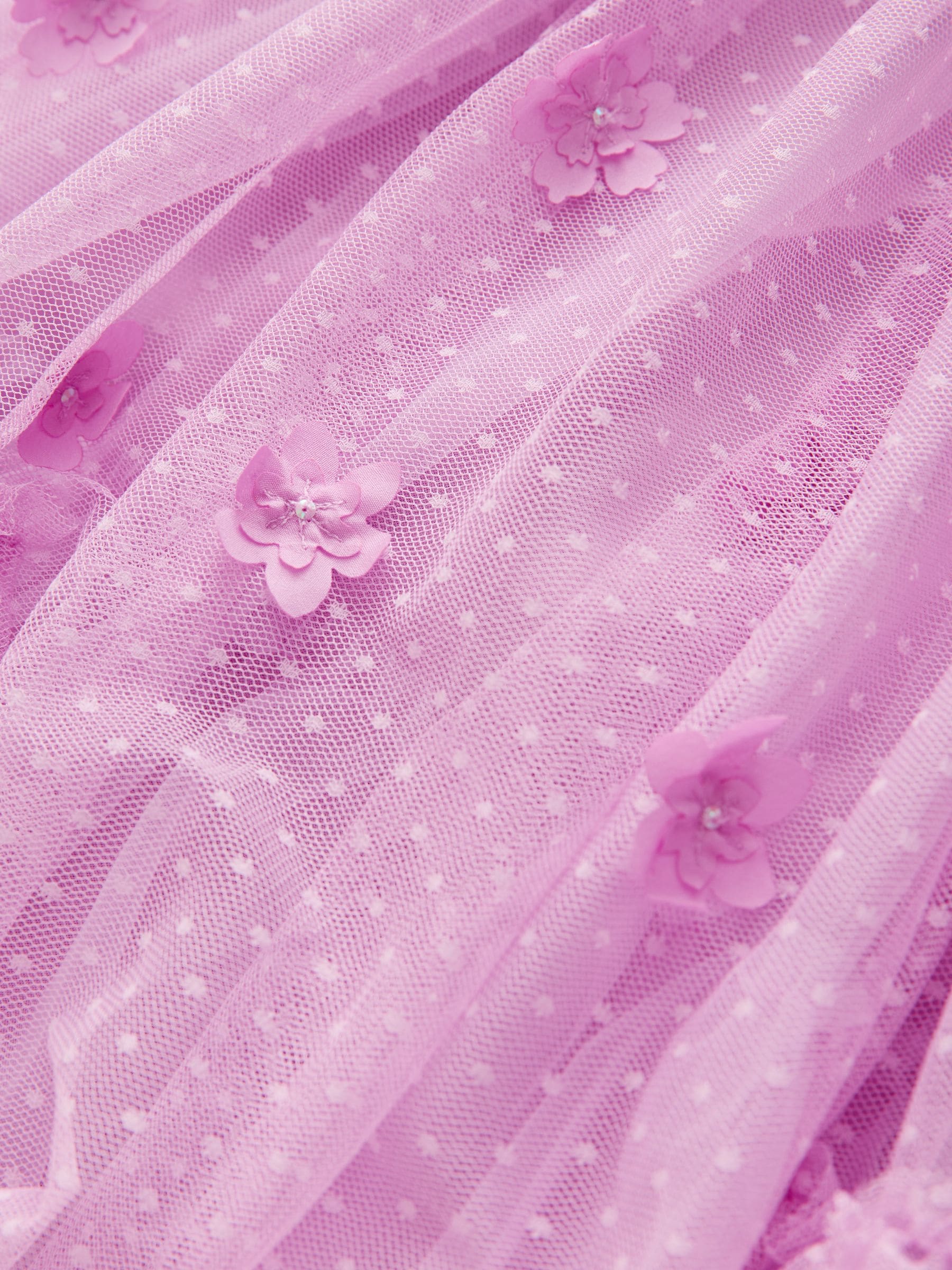 Lilac Mesh Flower Girl Dress (3-16yrs) image 7