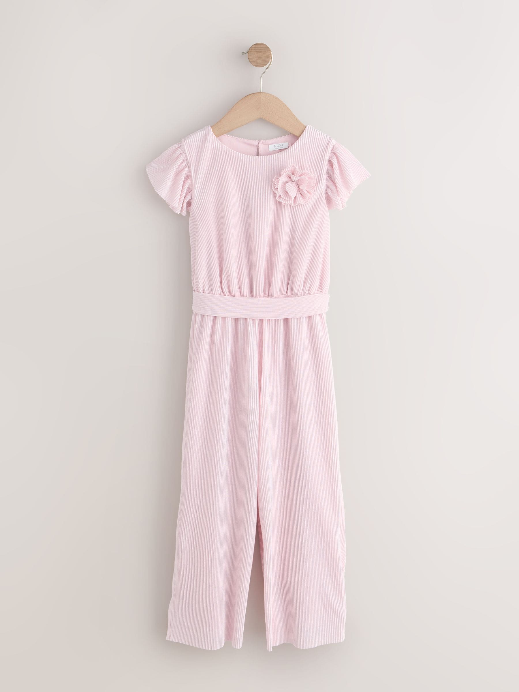 Dsiney Kidz - Pink Plisse Jumpsuit (3-16yrs) image 3