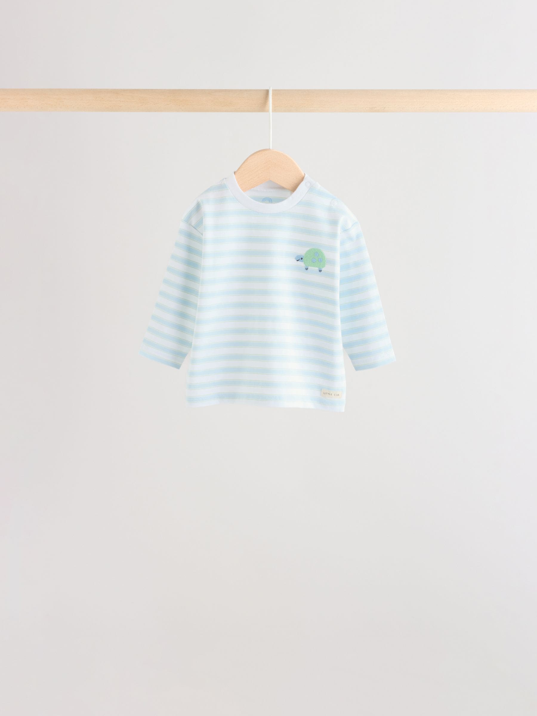Blue Safari Baby Top & Leggings 6 Piece Set (0mths-3yrs) image 4