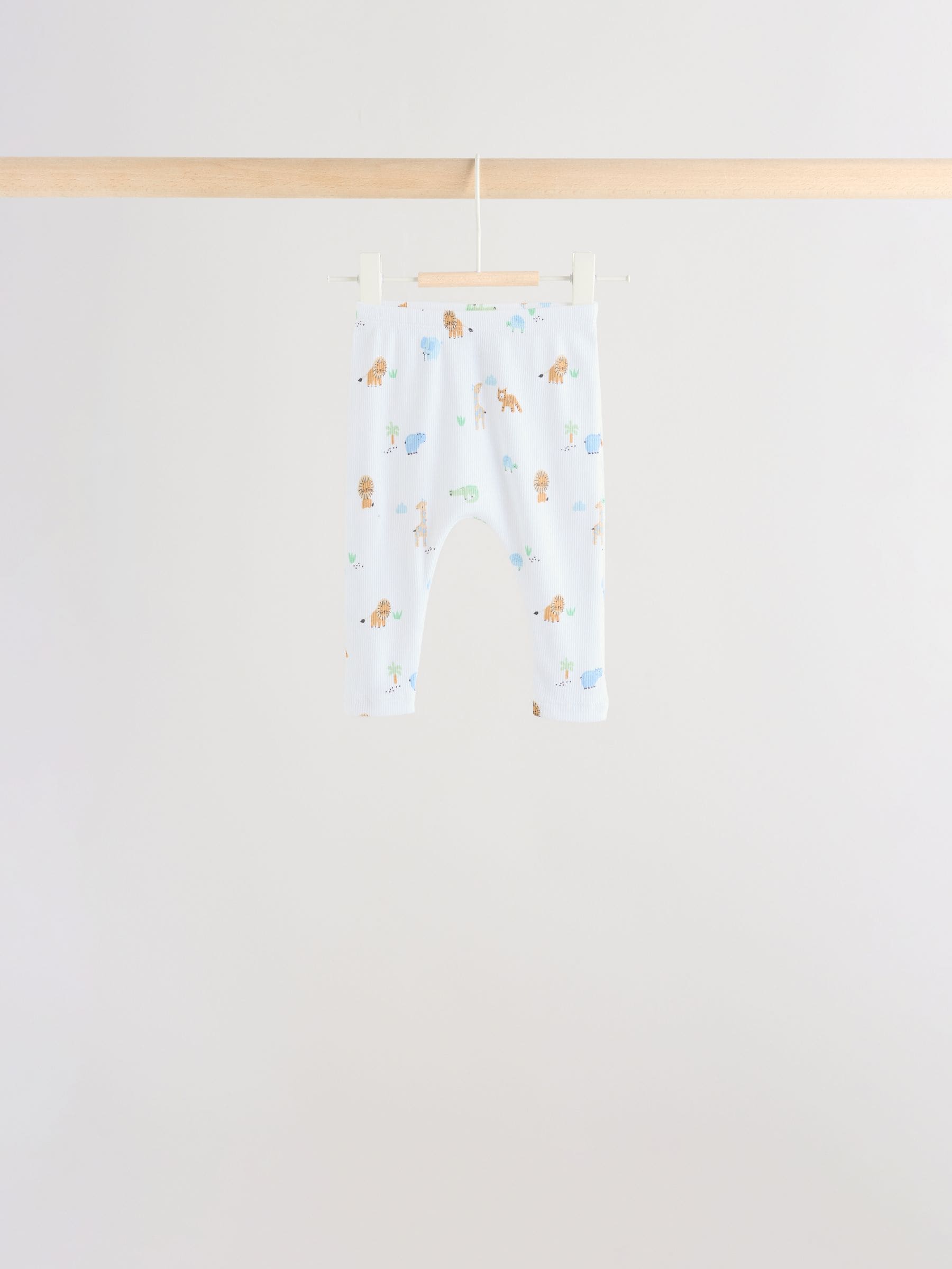 Blue Safari Baby Top & Leggings 6 Piece Set (0mths-3yrs) image 5