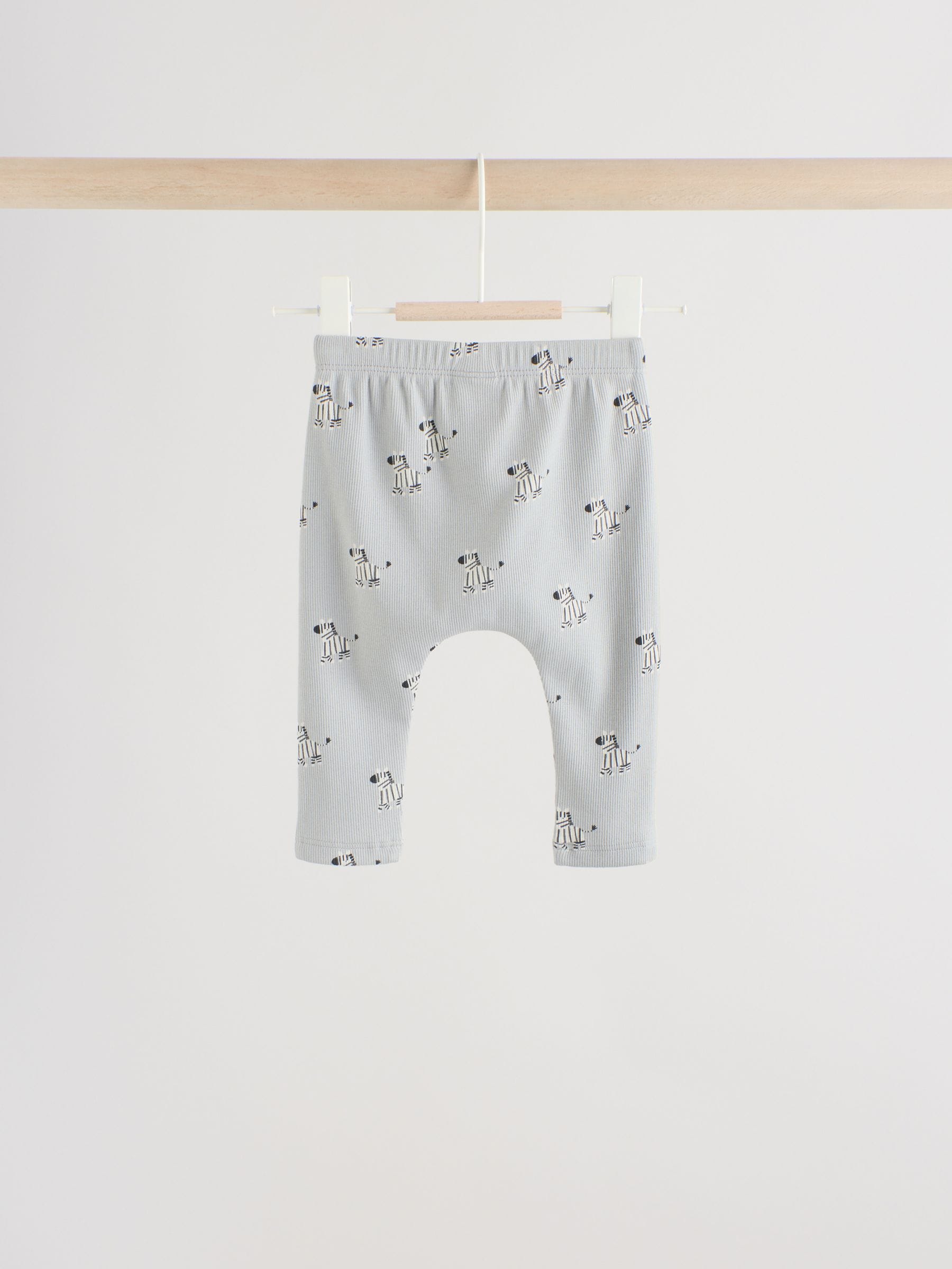Monochrome Safari Baby Top and Leggings Set 2 Piece (0mths-3yrs) image 6