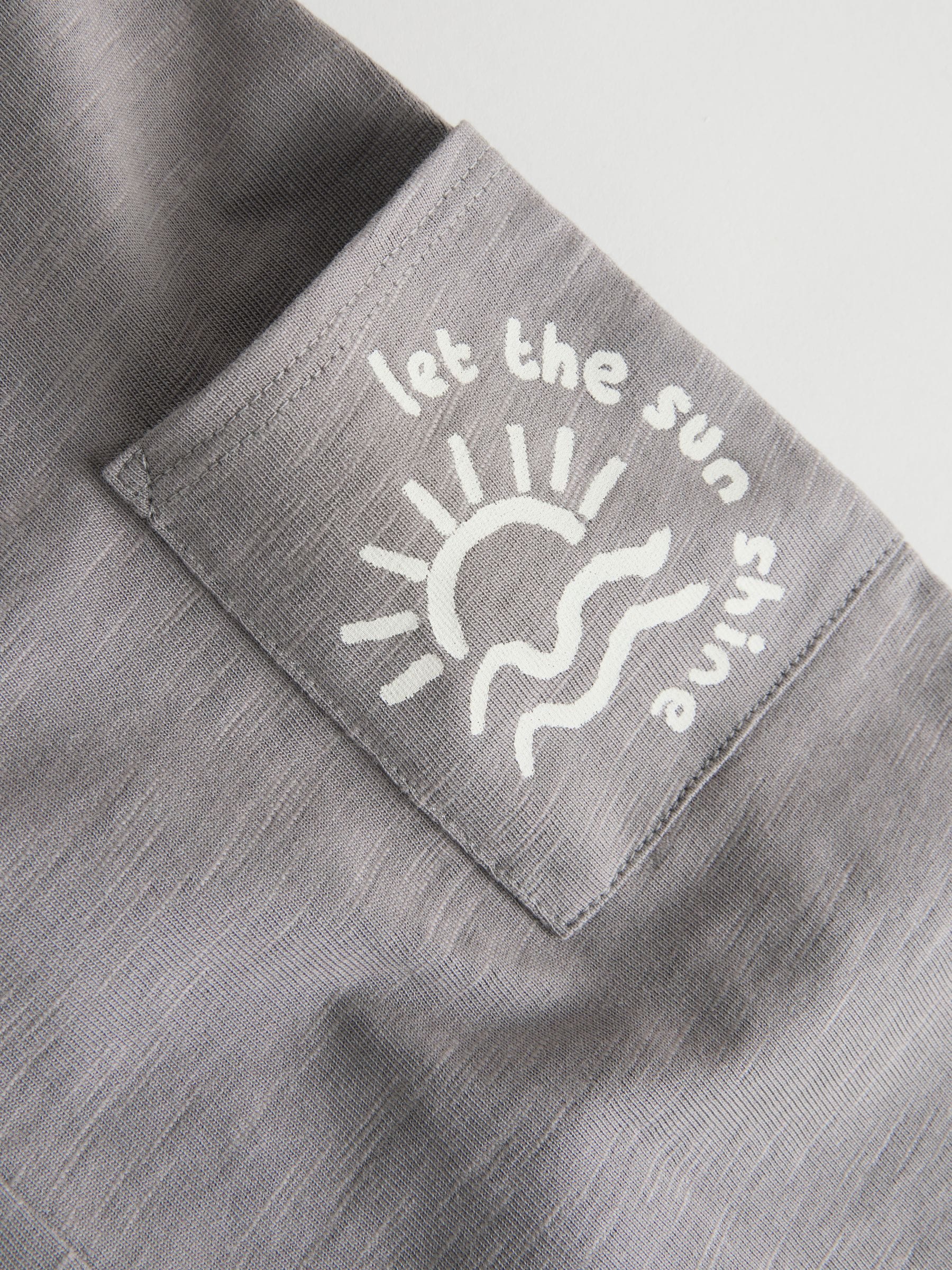 Grey Scandi Cactus Baby Rompers 3 Pack image 5