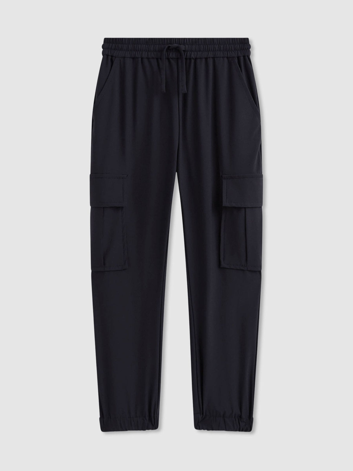 Reiss Navy Lucian 13-14 yrs Technical Drawstring Trousers image 1
