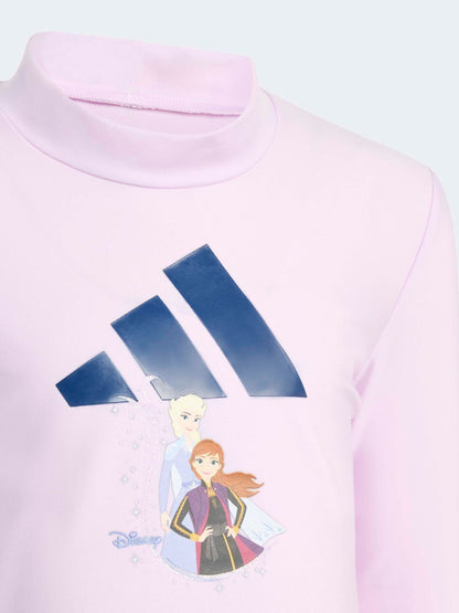 Dsiney Kidz - adidas Purple Disney Frozen Little Kids Rashguard Swim Top image 3