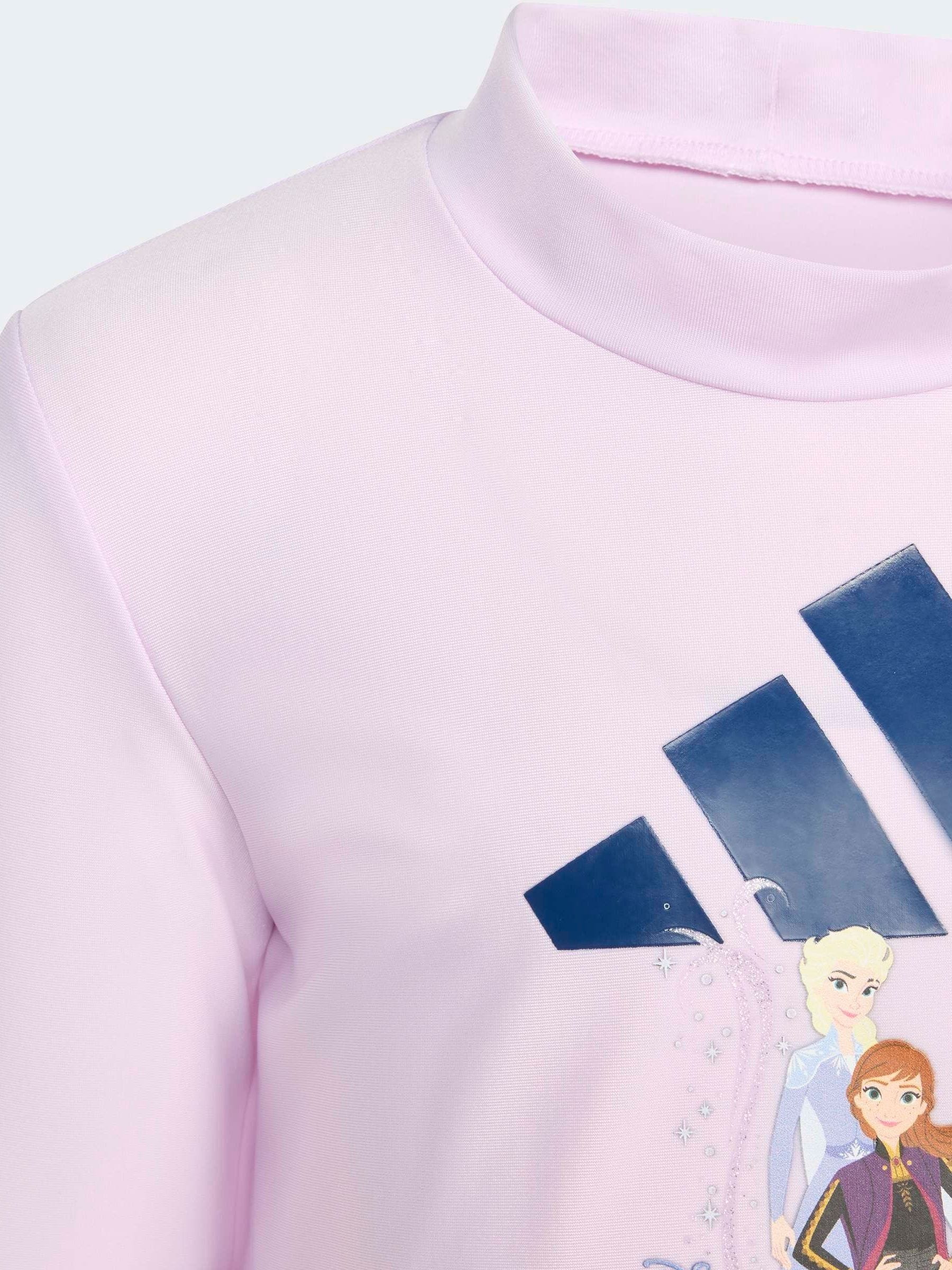 Dsiney Kidz - adidas Purple Disney Frozen Little Kids Rashguard Swim Top image 4