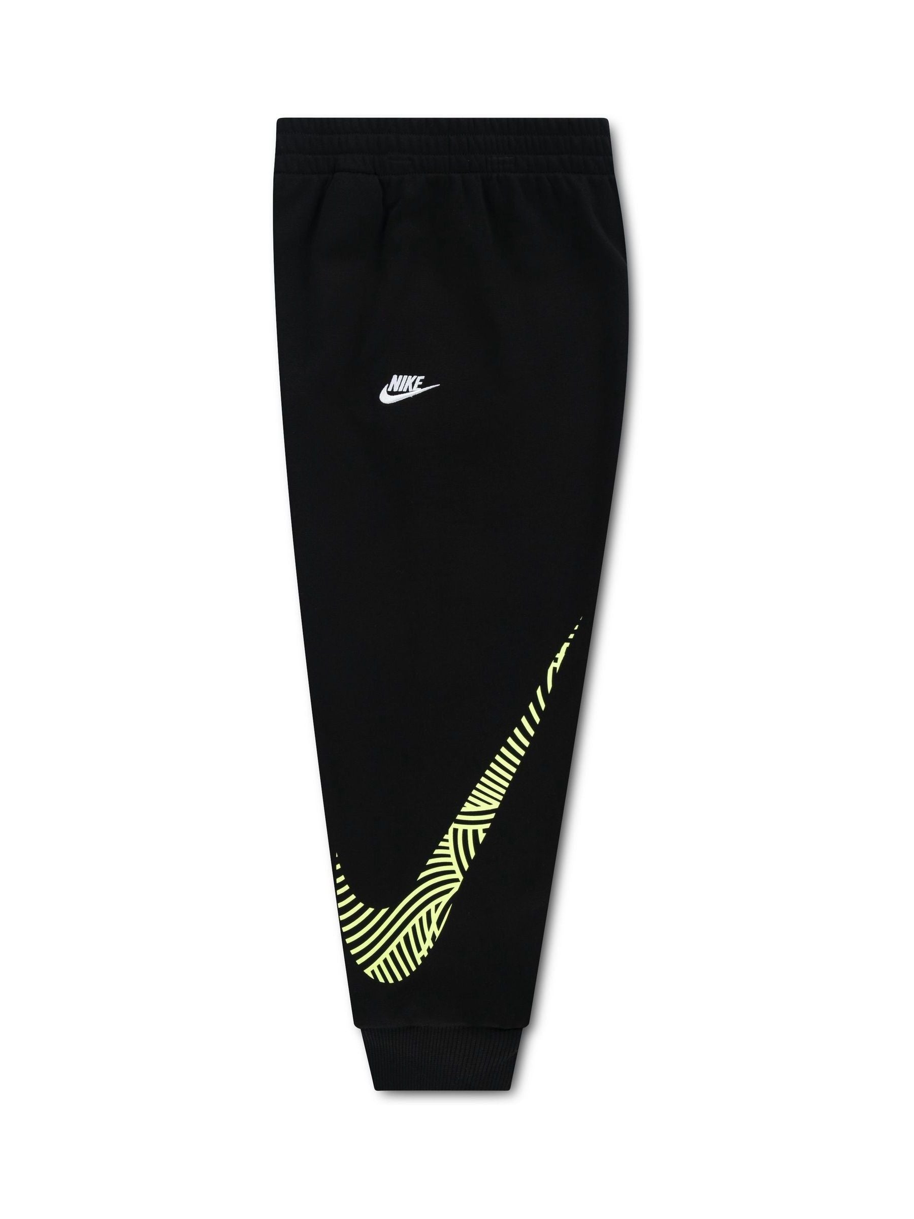 Nike Black Little Kids ITZ Oversized Hoodie and Joggers Tracksuit Set image 4