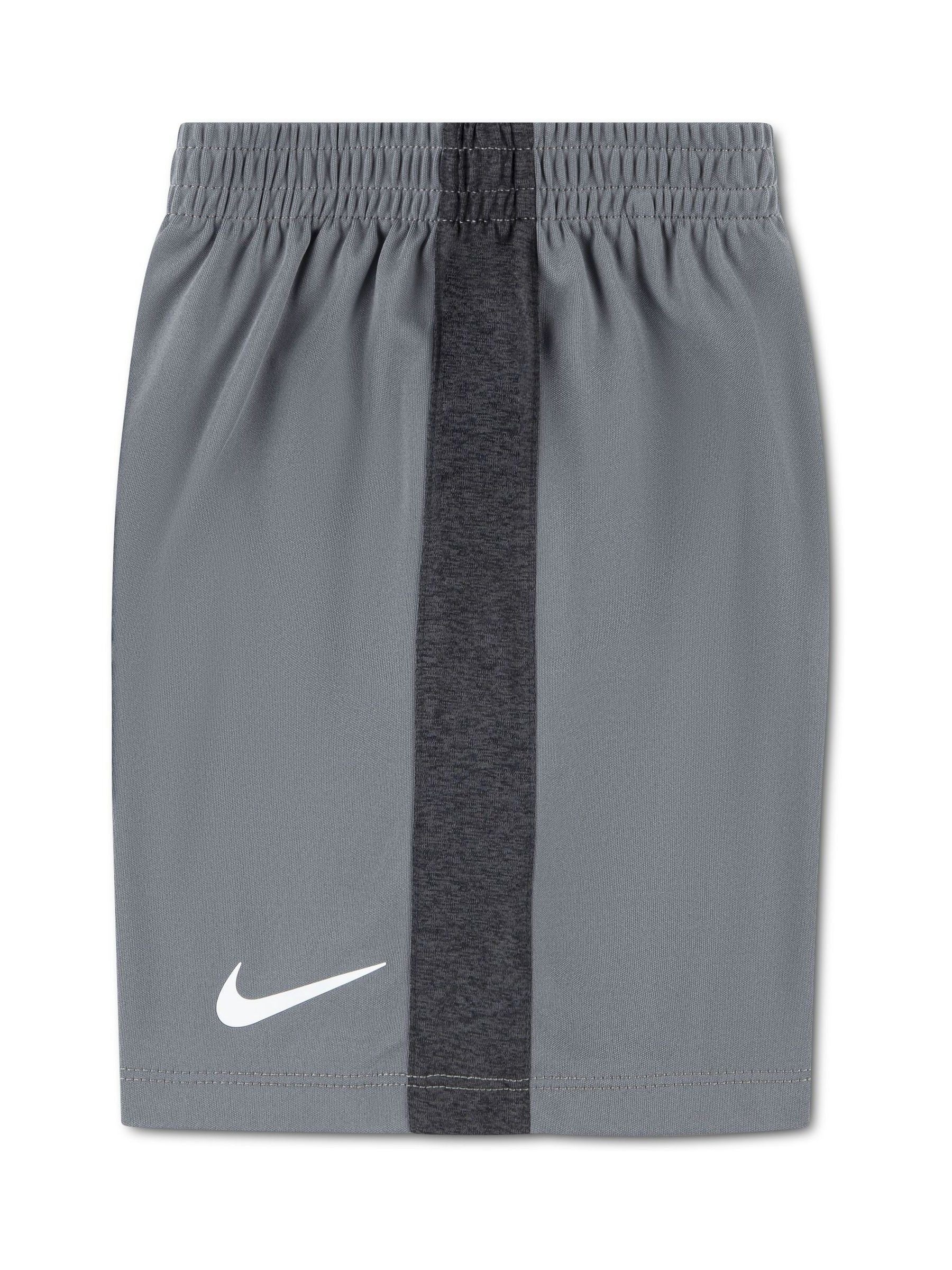 Nike Grey Little Kids Polyester Top & Short Set image 3