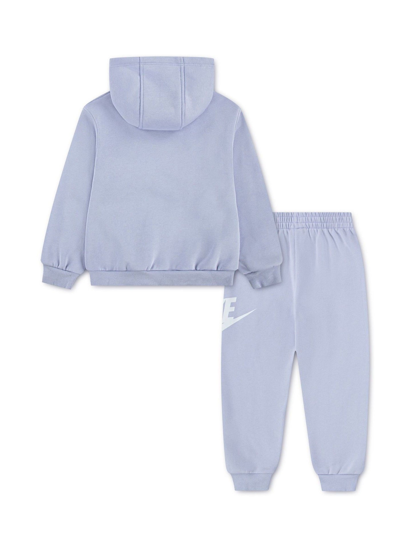 Nike Light Purple Little Kids Club Fleece Tracksuit Set image 3