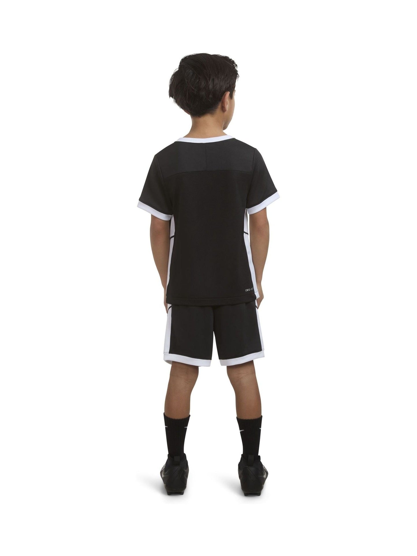 Nike Black Dri-FIT Academy T-Shirt and Shorts Set image 2