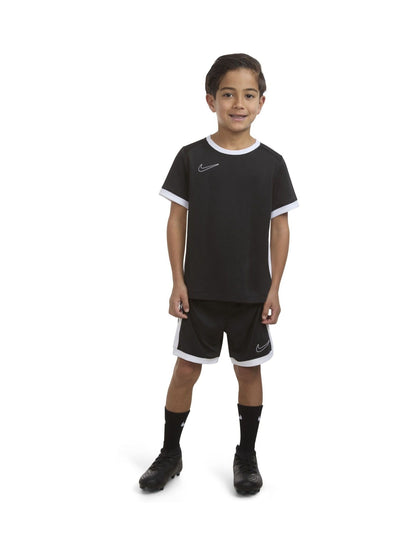 Nike Black Dri-FIT Academy T-Shirt and Shorts Set image 3