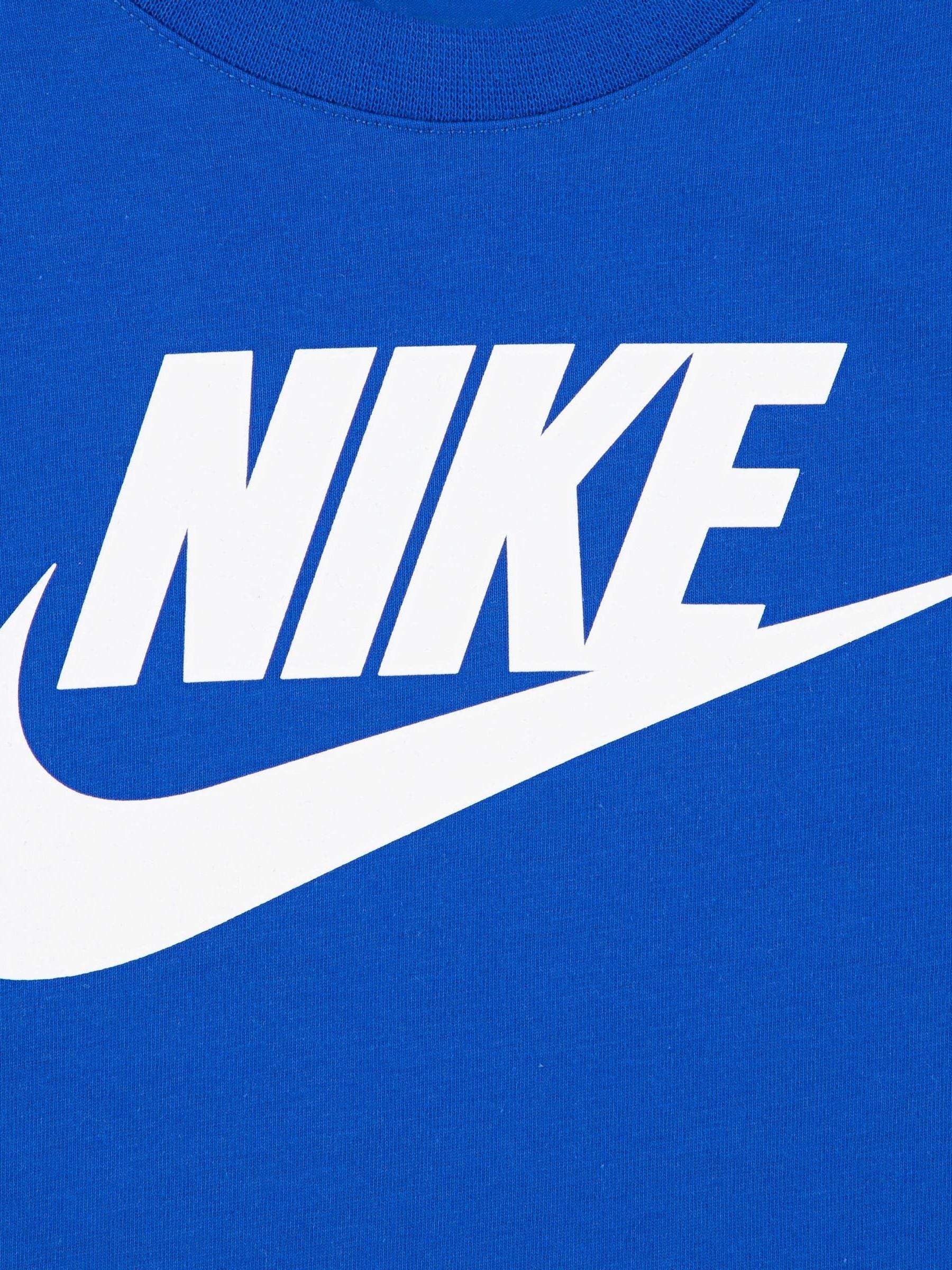 Dsiney Kidz - Nike Blue Little Kids HBR Futura T-Shirt image 4