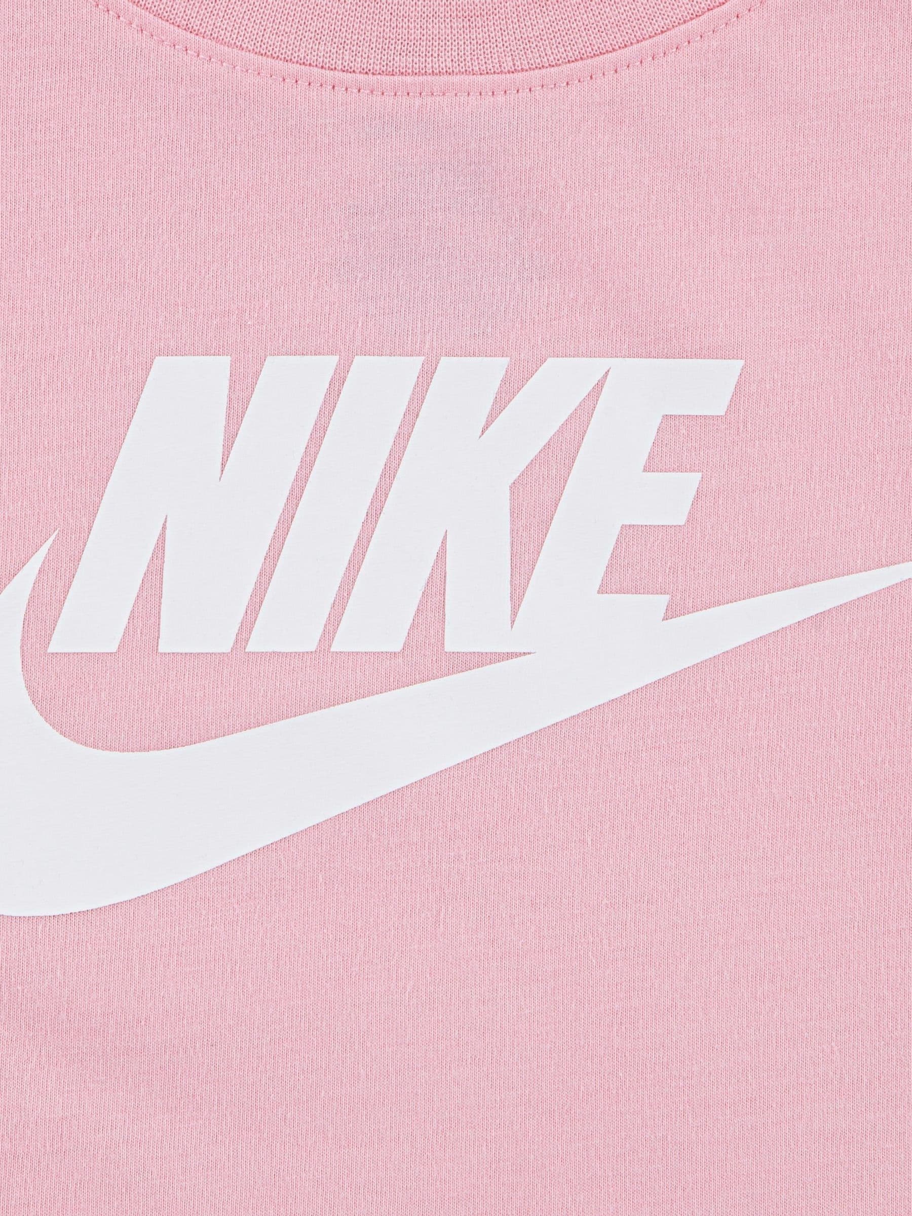 Nike Pink Little Kids HBR Club Boxy Fit T-Shirt image 3