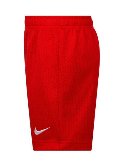 Nike Red Little Kids Mesh Shorts image 5