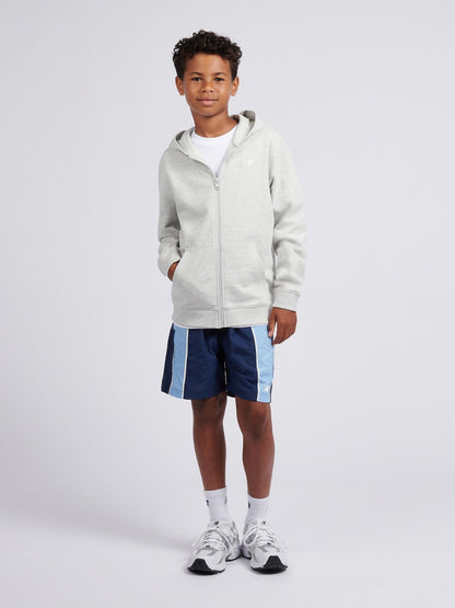 Dsiney Kidz - New Balance Grey Small French Terry Logo Zip Hoodie image 5