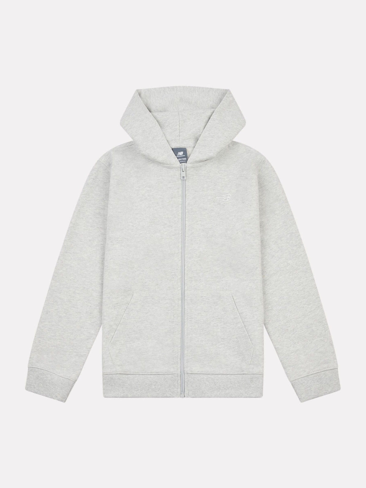 Dsiney Kidz - New Balance Grey Small French Terry Logo Zip Hoodie image 6