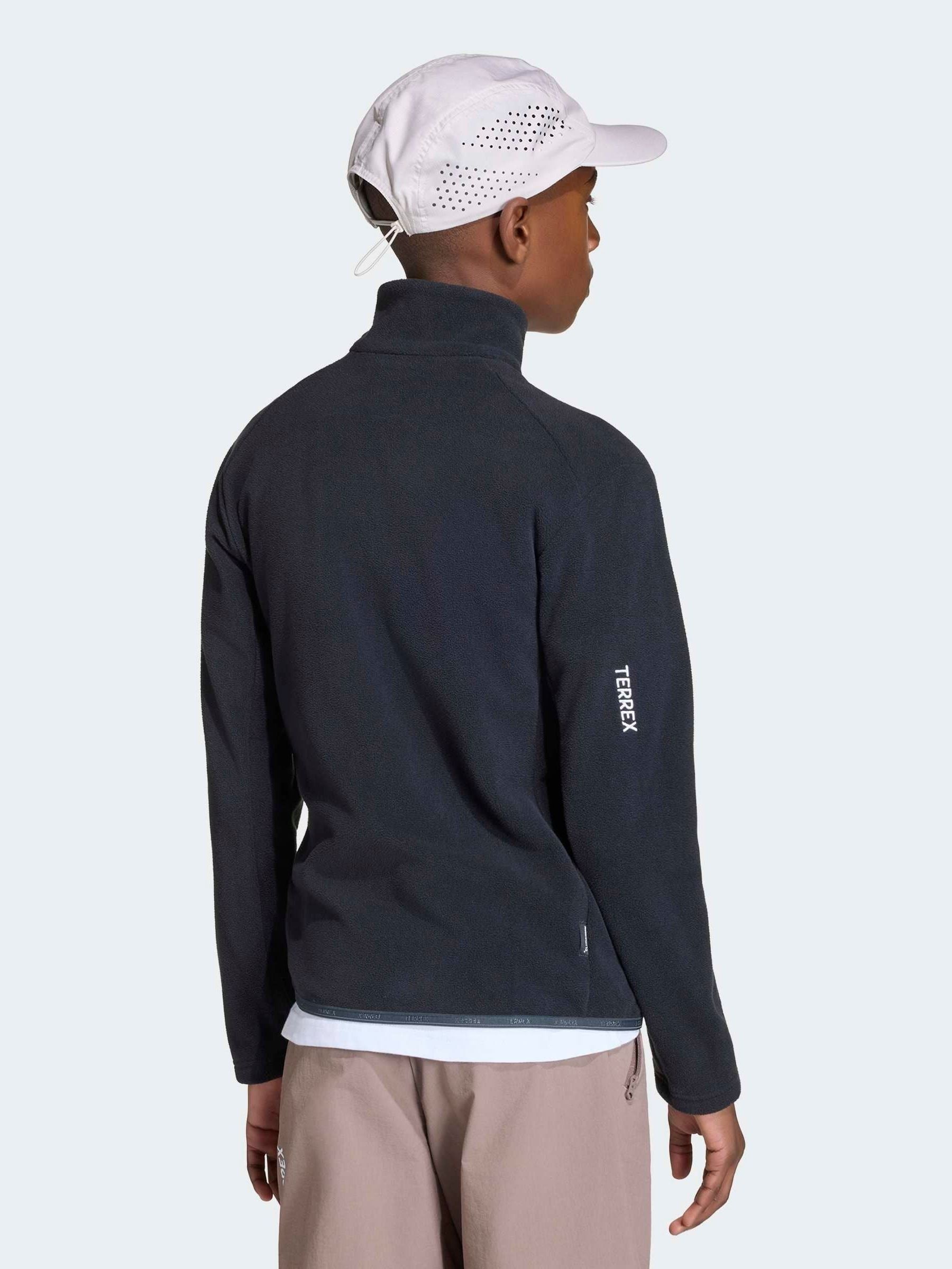 Dsiney Kidz - adidas Black Zip Up Terrex Fleece image 3