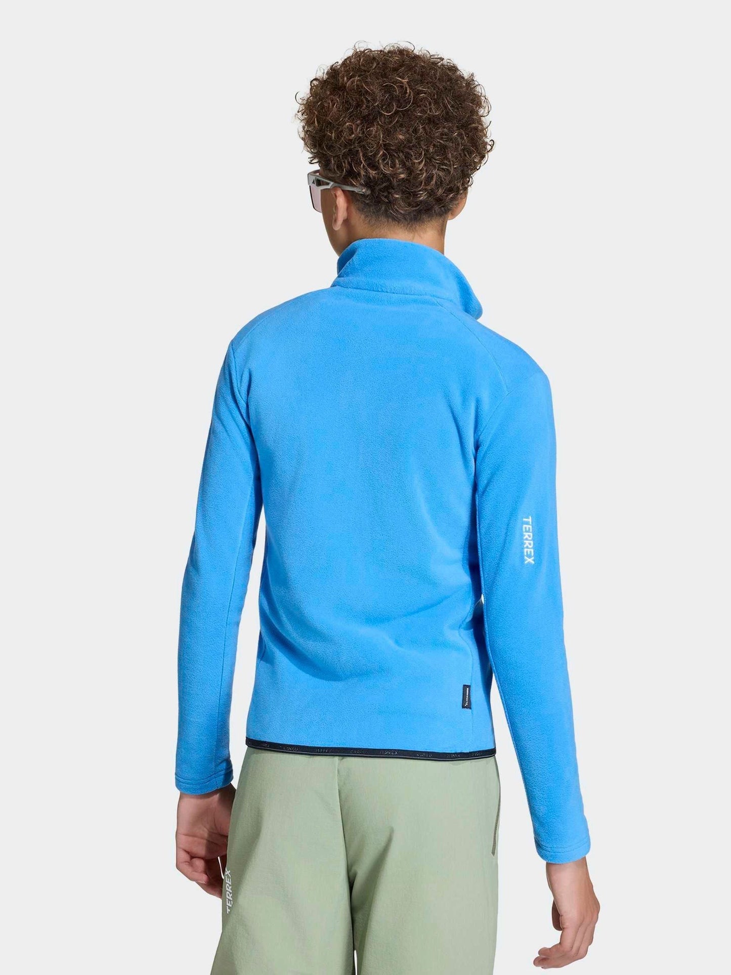 Dsiney Kidz - adidas Blue Zip Up Terrex Fleece image 3