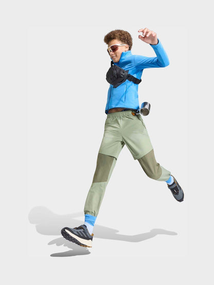 Dsiney Kidz - adidas Blue Zip Up Terrex Fleece image 4