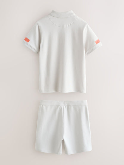 Baker by Ted Baker Short Sleeve Polo Shirt and Shorts Set - image 10