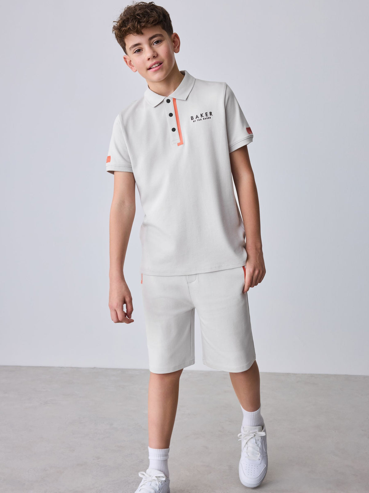 Baker by Ted Baker Short Sleeve Polo Shirt and Shorts Set - image 3